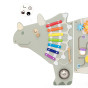 VIGA Triceratops Dinosaur Activity Wall Panel 18m+
