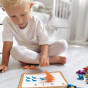 WOOPIE Montessori Educational Set Learning to Count Dinosaurs Sorter 95 pcs.