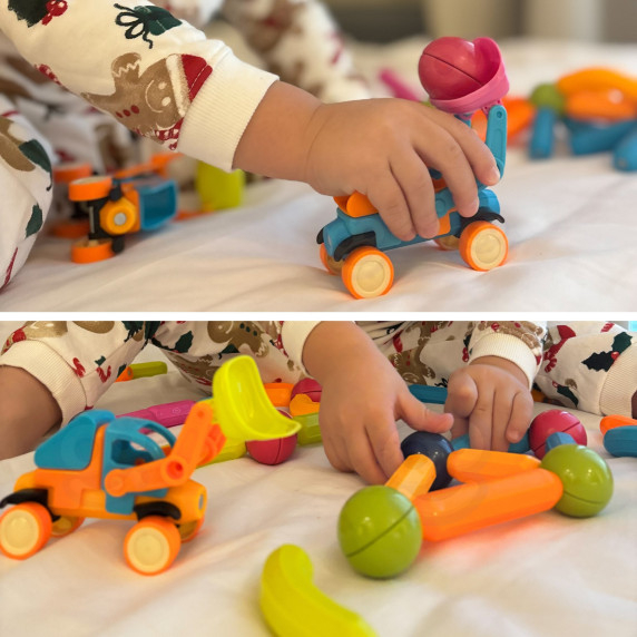 WOOPIE Magnetic Building Blocks Vehicles 52 pcs.