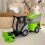 WOOPIE City Sweeper 1:16 Green Sound and Light Effects