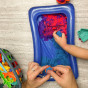 WOOPIE Kinetic Sand 0.8 kg Set in Basket with Molds + /