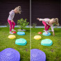 WOOPIE Sensory Path Balance Stones for Children Balance Training 5 pcs.