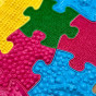 WOOPIE Orthopedic Sensory Mat Royal Puzzle 26 pieces + 4 small ones