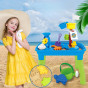 WOOPIE Water Table 2in1 Sandbox Pirate Ship 6 acc.