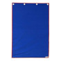 MASTERKIDZ Fabric Hanging Sheet with Pockets for Flashcards and Pictures Red