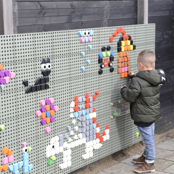 MASTERKIDZ Geometric Board Elements 256 pcs