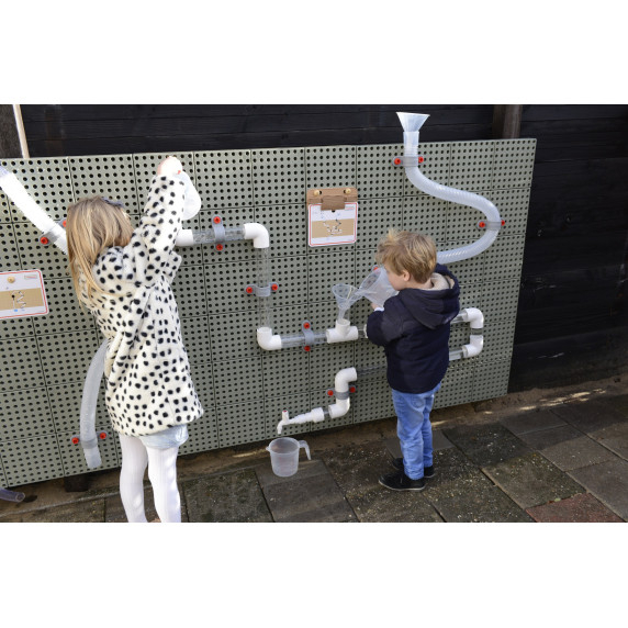 MASTERKIDZ STEM Board Pipe System 121 pieces