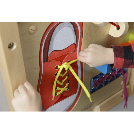 MASTERKIDZ Educational Board - Manual Dexterity Montessori Lacing