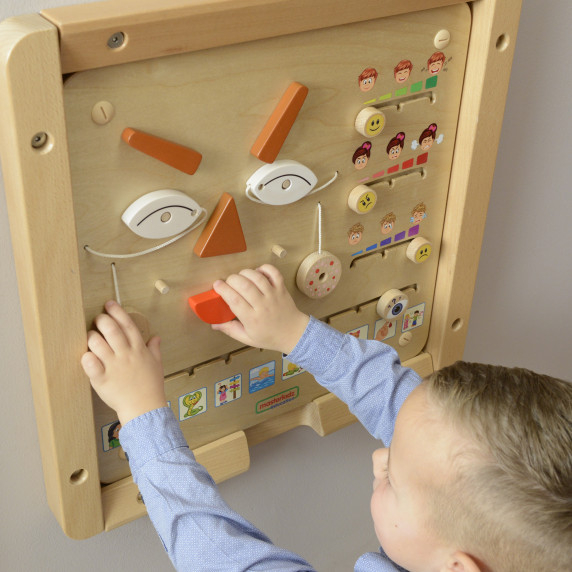 MASTERKIDZ How Are You Feeling? Montessori Emotional Learning Board