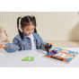 VIGA Wooden Manipulation Board with Clasps and Locks Monstessori Magician