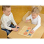MASTERKIDZ Tic-Tac-Toe Wooden Game for Kids Logical Puzzle
