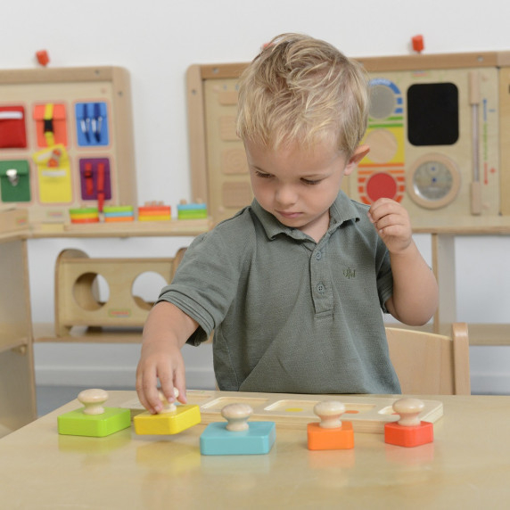 MASTERKIDZ Montessori Learning Sizes and Colors Puzzle