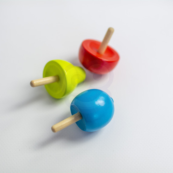TOOKY TOY Set of Skill Games Pick-up Sticks JoJo Spinning Top Elephant 46 pcs.