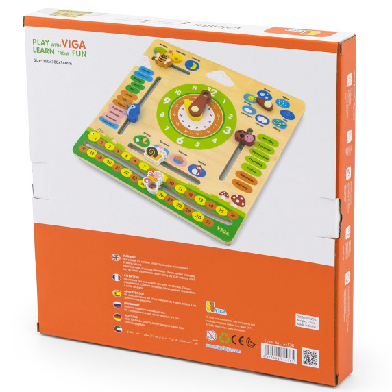 VIGA Educational Calendar Learning English