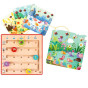 TOOKY TOY Wooden Learning to Count Animals Game