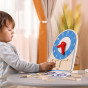 VIGA Wooden Clock Learning Time Clock Montessori