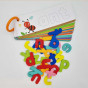 TOOKY TOY Montessori Alphabet Puzzle Learning Letters Words Animals 57 pcs.