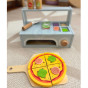 TOOKY TOY Pizzeria Wooden Pizza Oven Accessories