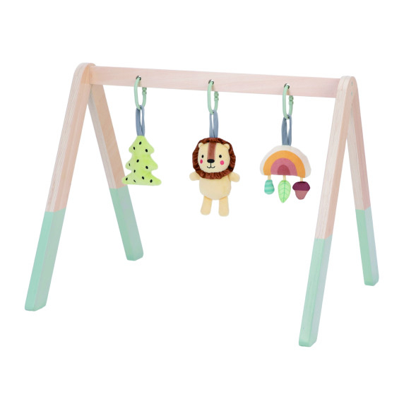 TOOKY TOY Baby Gym Educational Gymnastic Stand with 3 Plush Pendants