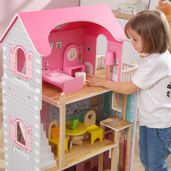 VIGA Large Wooden Dollhouse