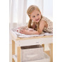 VIGA Wooden Changing Table 2 in 1 Bathtub for Dolls