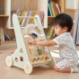 VIGA PolarB Wooden Push Walker Green Educational