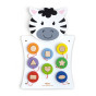 VIGA Wooden Zebra Manipulative Board FSC Montessori Certificate