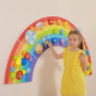 VIGA Wooden Sensory-Manipulation Board EDU Rainbow FSC Certificate
