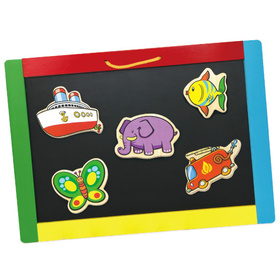 VIGA Wooden Magnets Animals set of 20 pieces