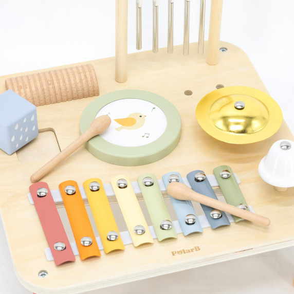 Viga Wooden Educational Musical Sensory Table 7in1