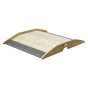 CLASSIC WORLD EDU Wooden Ramp Bridge Access Road Bike Track