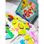 TOOKY TOY 4 in 1 Puzzle Mntessori Blocks Puzzle