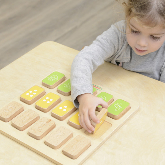 MASTERKIDZ Montessori Counting Puzzle Board