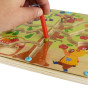 TOOKY TOY Fruit Tree Magnetic Maze Learning Counting