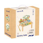 TOOKY TOY Wooden Activity Table Montessori Cymbals