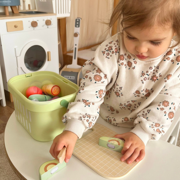TOOKY TOY Wooden Food Vegetables Fruit Set