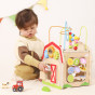 VIGA Wooden Farm 7 in 1 - Educational Cube