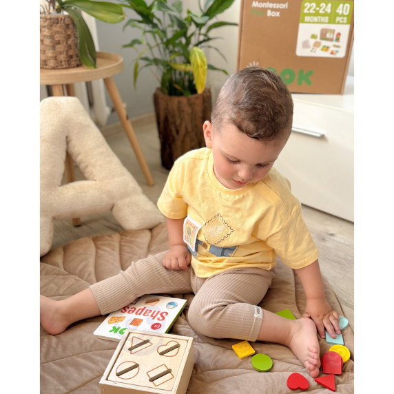 TOOKY TOY Box XXL Montessori Educational 7in1 Sensory Box 22-24 Months