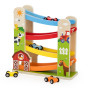 VIGA Wooden Racetrack with Farm Theme