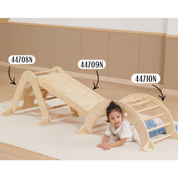 VIGA Wooden Ladder Pikler Climbing Triangle Montessori