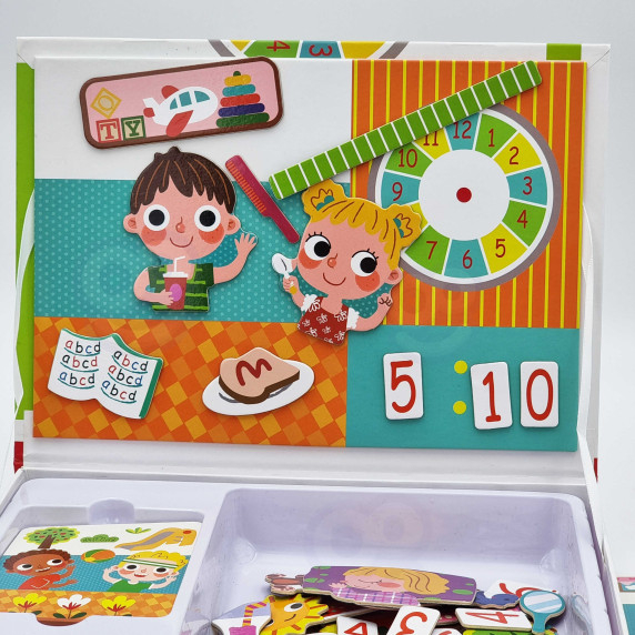 TOOKY TOY Wooden Puzzle Magnetic Box
