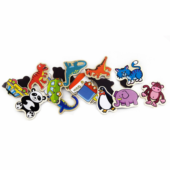 VIGA Wooden Magnets Animals set of 20 pieces