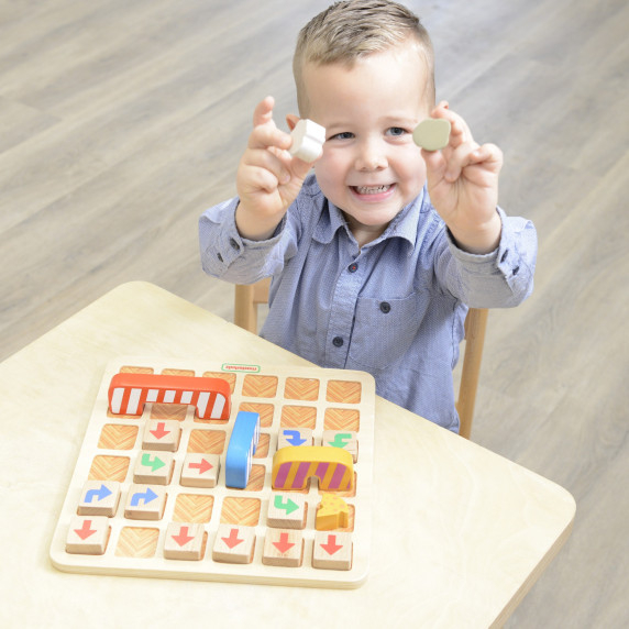 MASTERKIDZ Early Learning Programming Puzzle Game Find the Path to the Cheese!