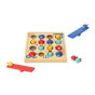 TOOKY TOY Game for Children Wooden Table Flying Fish 19 pcs.