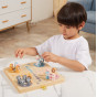 VIGA PolarB Wooden Ludo Game