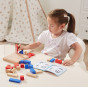 VIGA Wooden Building Game 3D Montessori Blocks