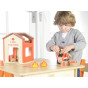 MASTERKIDZ Mini Fire Station Wooden Set
