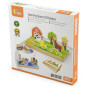 VIGA Wooden Educational Puzzle Distance Learning 2 in 1