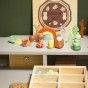 TOOKY TOY Forest Set Stackable Puzzle Blocks Figures