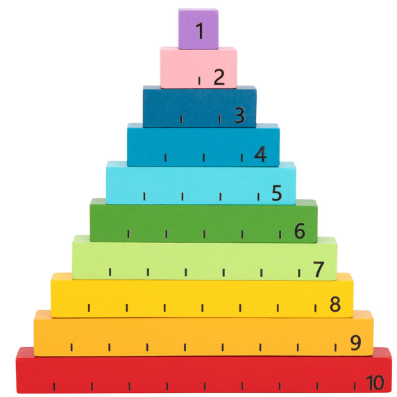 TOOKY TOY Wooden Math Board Learning Counting Abacus